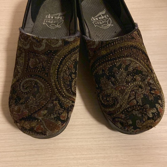 DANSKO 36 vegan professional paisley glitter sparkles tapestry - Picture 6 of 6